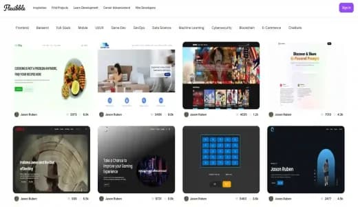 Flexibble — next.js(.ts)/p2